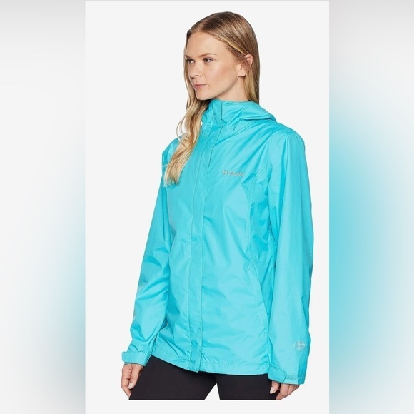 Columbia Women's Omni-Tech™ Arcadia II Rain Jacket - Geyser - Picture 2 of 3